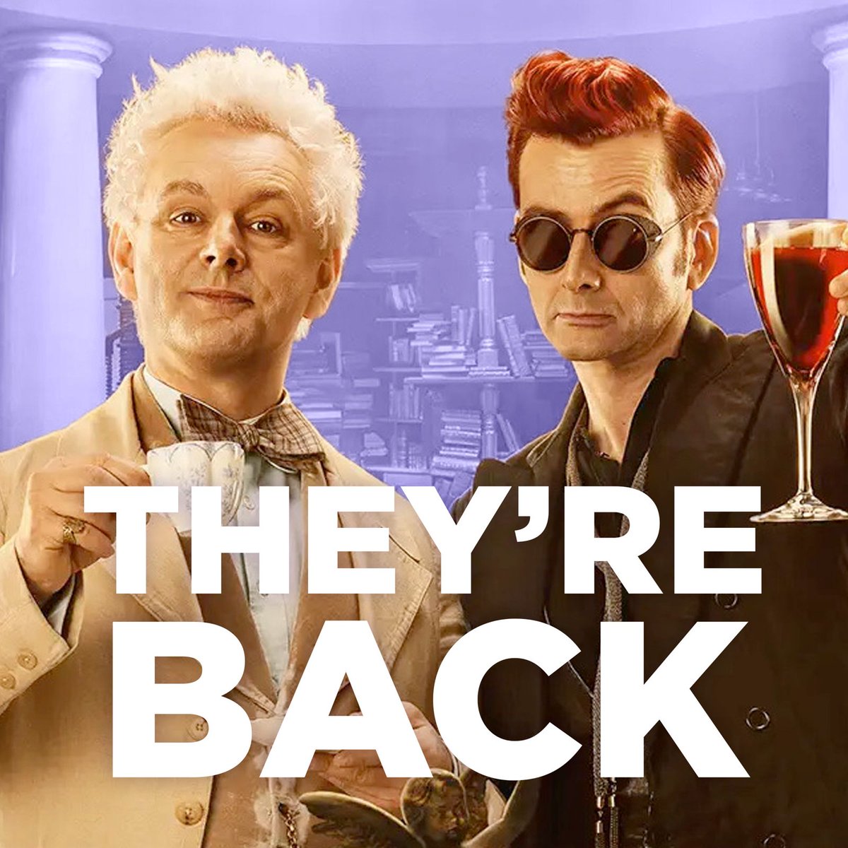 GOOD OMENS. SEASON 3. CONFIRMED! You’ve been asking, and we are happy to say: Aziraphale and Crowley return for the ineffable third and final season of Good Omens! CAN WE HEAR A WAHOO?
