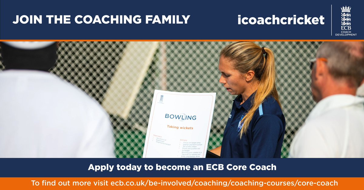 📢Hurry, space is running out on the ECB Core Coach 2024 📍St Edwards College - Liverpool L12 1LF 📅 Sun 18th & 25th Feb, 3rd & 17th March - 9:15am-4pm Book now⬇️ bit.ly/47D0nqk