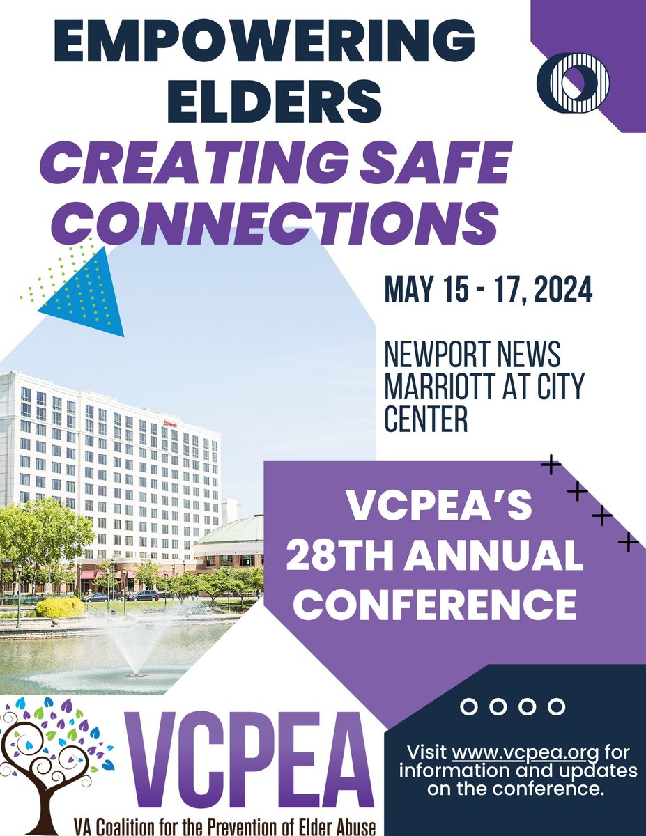 Mark your calendars now! VCPEA is thrilled to announce its 28th Annual Conference date and location: May 15 - 17, in Newport News, VA. Learn more by clicking here: vcpea.org/conference