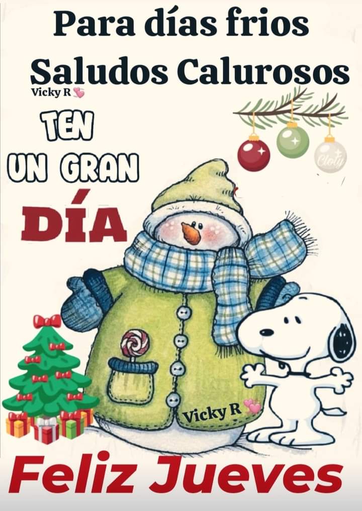 ⛄❄️⛄ Buenos días ⛄❄️⛄