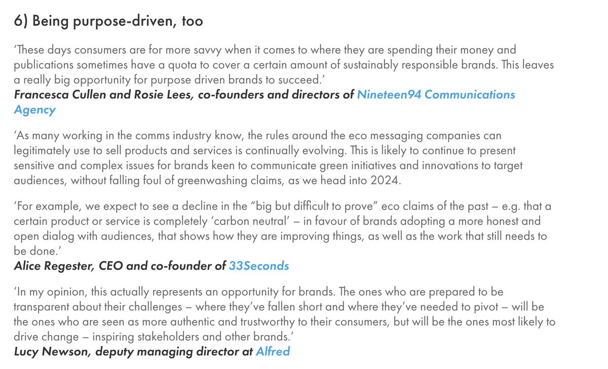 Our very own Lucy Newson has been featured in <a href="/Vuelio/">Vuelio</a>: 19 PR &amp; Communications Trends You Need to Be Ready For vuelio.com/uk/blog/19-pr-…