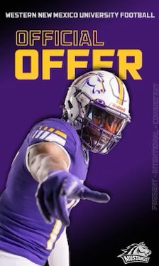 Thank you <a href="/CoachKT76/">Kenneth Trezvant</a> for the official offer to continue my education and play football in the BIG LONE STAR CONFERENCE with <a href="/WNMUFootball/">WNMU Mustang Football</a> 1% every day #AGTG.. <a href="/FballCeleste/">Celeste Blue Devils</a> <a href="/RectorDemetrius/">Demetrius Rector</a> <a href="/CoachSpoonemore/">Coach Josh Spoonemore</a> <a href="/CWAdkins75/">Coach Adkins</a> <a href="/TopPreps/">TOP PREPS - Free Sports News, Videos & Information</a> <a href="/heraldbanner/">Herald-Banner</a> <a href="/BlueGreyFB/">Blue-Grey All-American Bowl</a> <a href="/Spotlight39_Pod/">SPOTLIGHT 39</a>