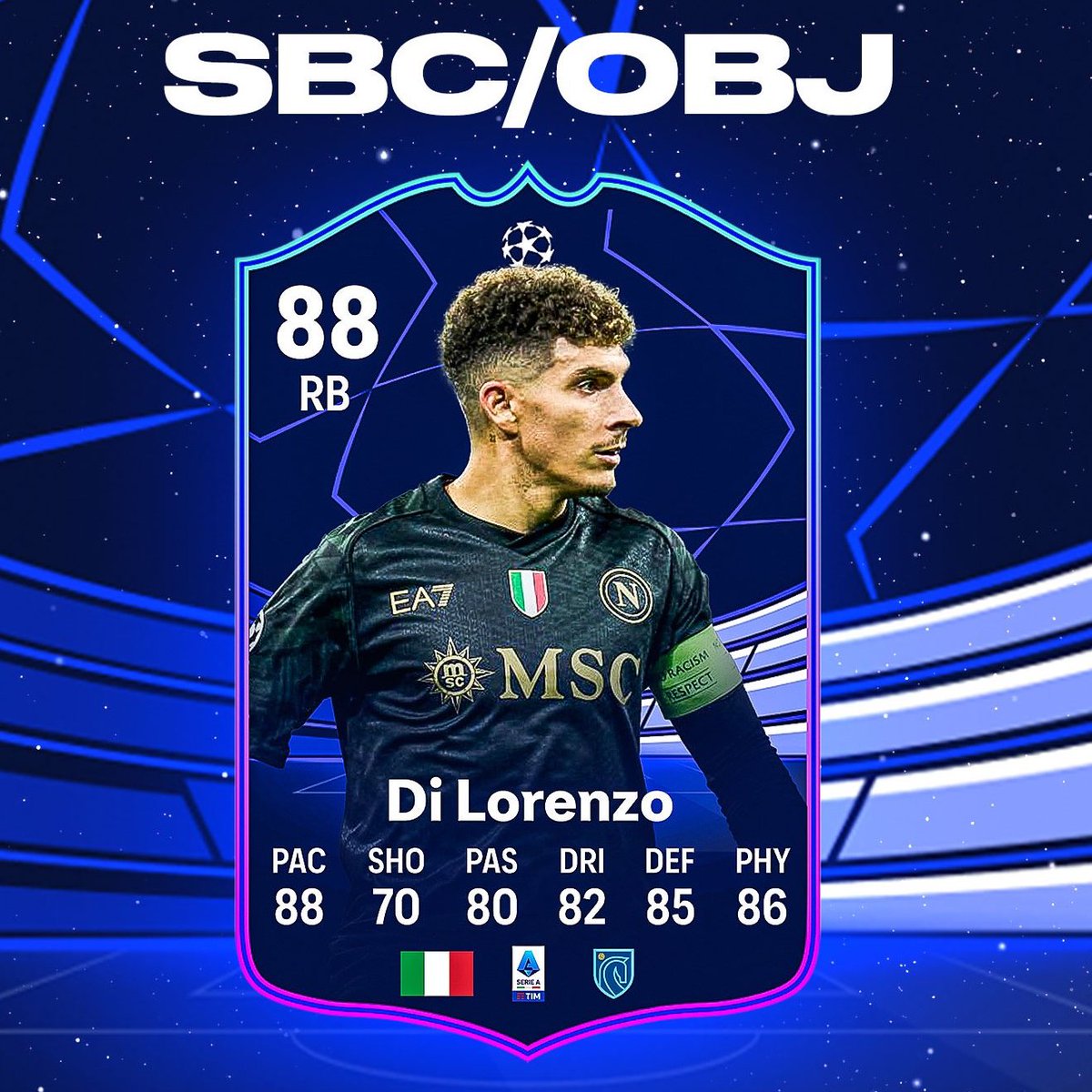 Fut Sheriff on X: 🚨Locatelli🇮🇹 is coming as FC PRO LIVE SBC soon!🔥  Stats are prediction 👀 Make sure to follow @FutSheriff and @LeanDesign_ !  #fc24  / X