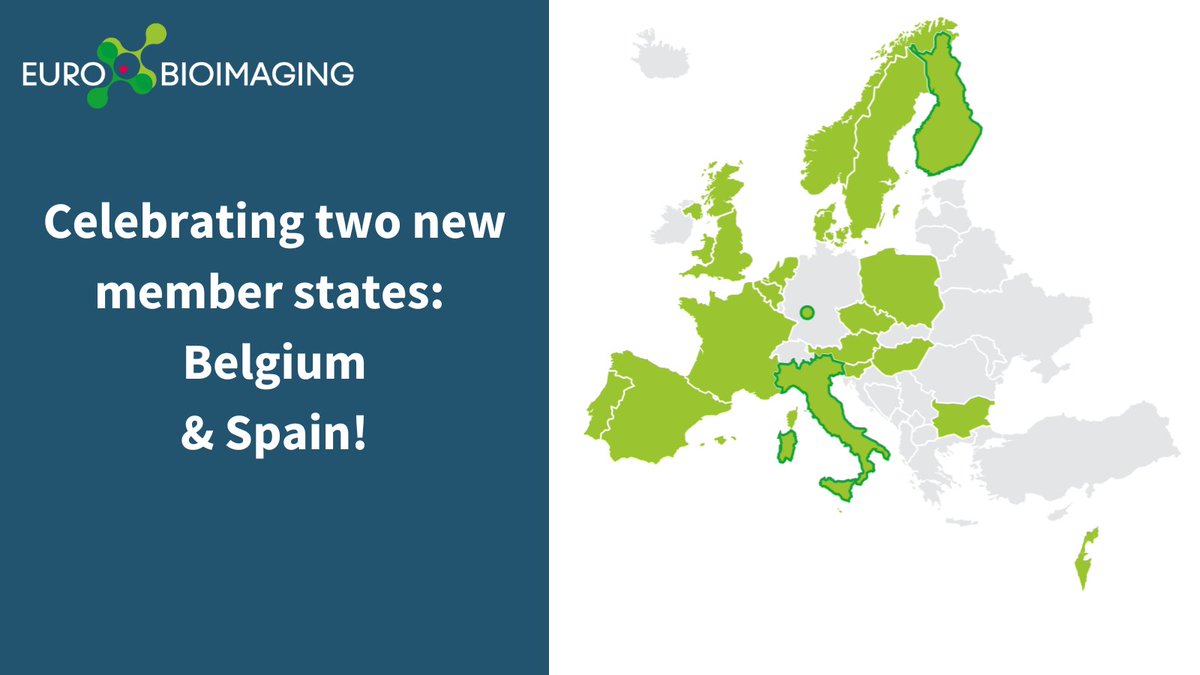 🙌 Euro-BioImaging is thrilled to welcome the Kingdom of Spain and the Kingdom of Belgium as its newest member states🎇. Our total membership is now 19, a remarkable milestone to conclude the year 🎉!
Warm welcome to our new members 🥳!
eurobioimaging.eu/news/euro-bioi…