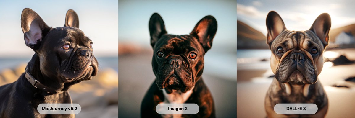 ProperPrompter's tweet image. Google DeepMind just released their image generator: Imagen 2
I compared the outputs to MidJourney and DALL-E 3
Here's the results and look at interesting features.
🧵