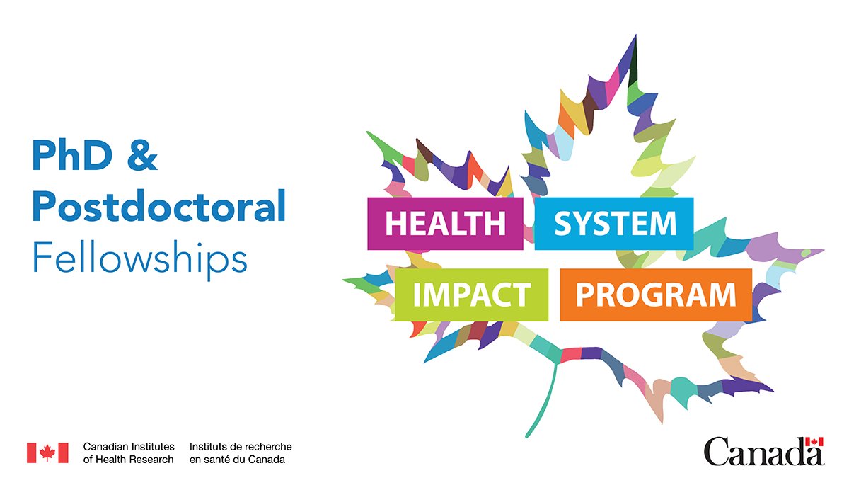 Applications are now open for the 2024 Health System Impact Fellowship. This fellowship offers PhD trainees & post-doctoral researchers an embedded research opportunity to develop leadership skills & learning health systems knowledge and make an impact. researchnet-recherchenet.ca/rnr16/vwOpprtn…
