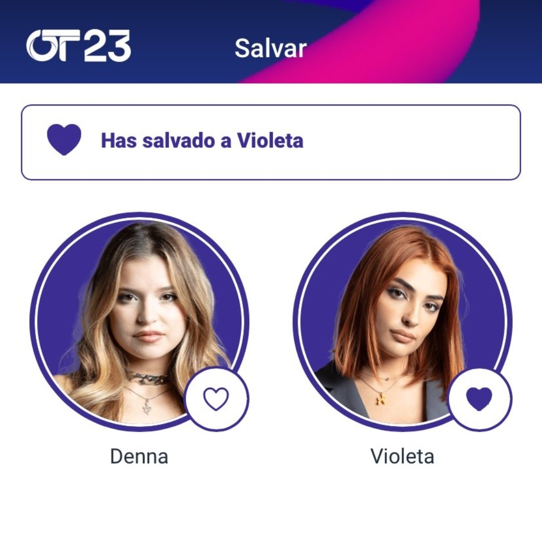 ChicoDeReality's tweet image. 💥 INTERCAMBIO de VOTOS 🚨

NAOMISTAS 💜 MANDARME VOTOS POR PRIVADO PARA SALVAR A VIOLETA 🧡 EN #OT2023

RT🔄 PARA MAYOR DIFUSIÓN 🙏🏻

#GHVIP13D #GHVIP14D #OTDirecto13D #OTDirecto14D