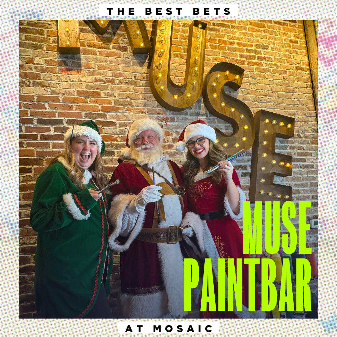 Celebrate the season with this weekend's Best Bets: 
4️⃣ : Wrap up your holiday shopping with URBN Market Fusion on 12/16 &amp; 12/17 from 11 AM to 4 PM.
5️⃣ : Treat yourself to a manicure at Mint Nail Lounge.
6️⃣ : An afternoon of holiday cheer at Muse Paintbar on 12/17.

2/2