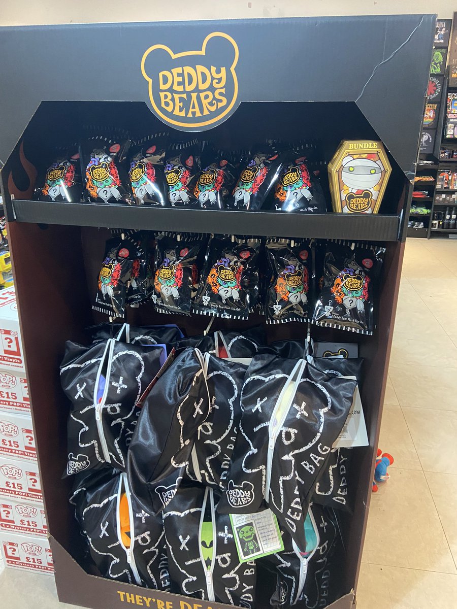 #deddybear back in stock now!😜🩷 #hmv #plushie #monster #spooky #cute #plushies