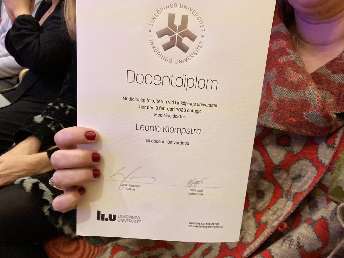 Teleyoga (@teleyogastudy) on Twitter photo Congratulation <a href="/LeonieKlompstra/">Leonie Klompstra</a> to associated professor👋<a href="/DrJaarsma/">Tiny Jaarsma</a> <a href="/prof_stromberg/">Anna Strömberg, RN, PhD, FESC, FAHA, FAAN</a> Congratulation <a href="/LeonieKlompstra/">Leonie Klompstra</a> to associated professor👋<a href="/DrJaarsma/">Tiny Jaarsma</a> <a href="/prof_stromberg/">Anna Strömberg, RN, PhD, FESC, FAHA, FAAN</a>