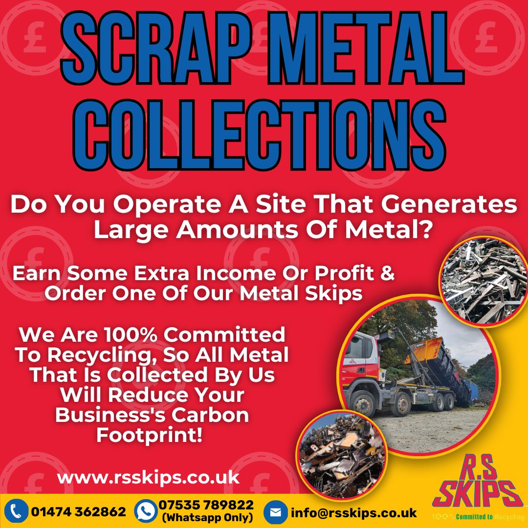 RSSkips's tweet image. 🚨 Do You Operate A Site Which Produces Large Amounts Of Metal? 🚨

We Can Help With Our Metal Only Skips &amp;amp; ROROs! 🚛

Earn Some Extra Income With Us! 💷

All Metal That Is Collected By Us Is 💯% Recycled Which Will Help Reduce Your Business&apos;s Carbon Footprint! ♻️🌞