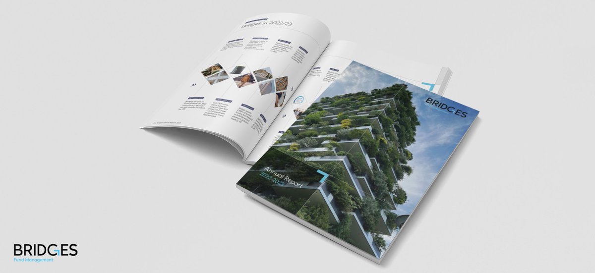 It's here! Our 2022/23 Annual Report looks at highlights across the Bridges platform from a period in which #sustainable & #impact #investing continued to gather momentum. 🌍 Have a read and let us know what you think!👇 bridgesfundmanagement.com/publications/b…