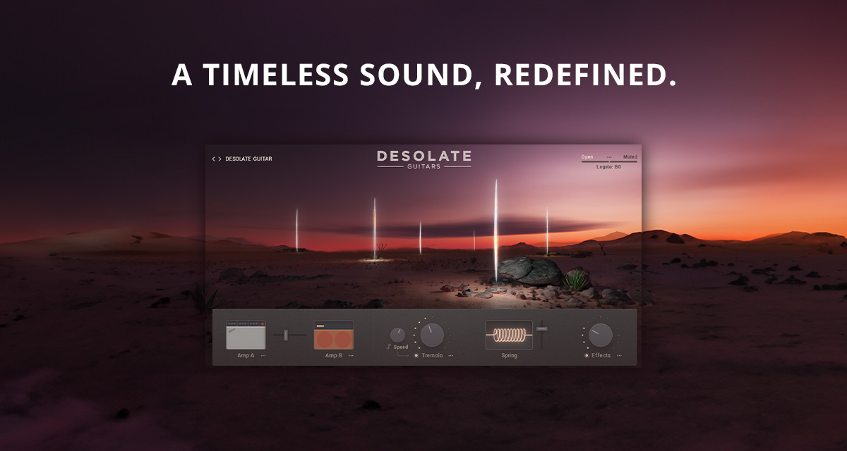 INTRODUCING DESOLATE GUITARS. Four Iconic Guitars, Each with a Distinct Sound and Style. Limited introductory pricing until January 14th - 99€ / 99$ 🎸 Learn More - e-instruments.com/shop/instrumen…