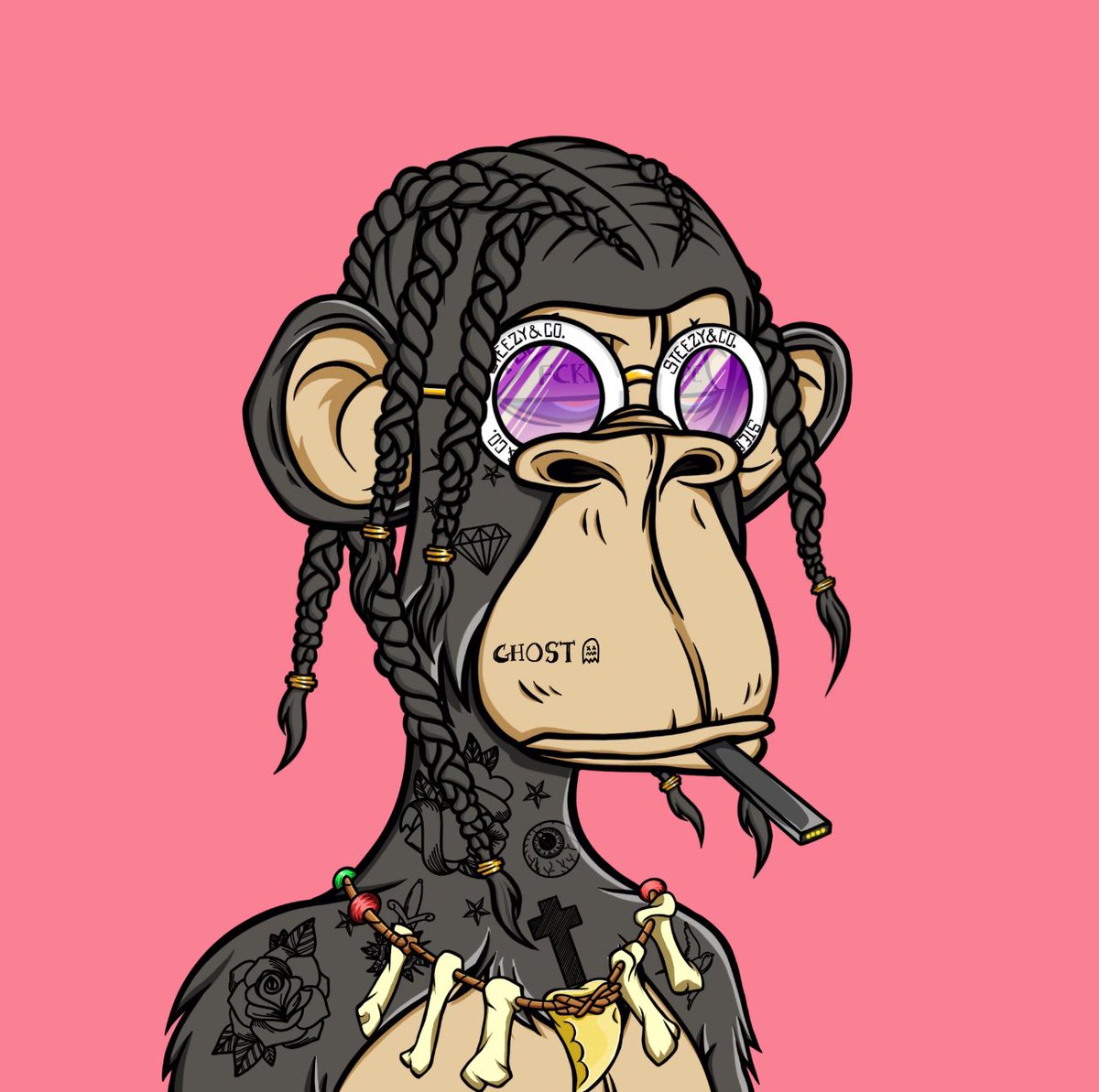 I like @steezyapegang as a dark horse. New folks and gen Z coming in might not want to splurge right away. But at the same time they want something recognizable. Plus the art is dope and speaks their language🤌💨