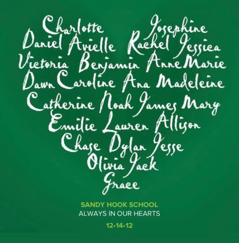 Never Forget! #SandyHook 12/14/12