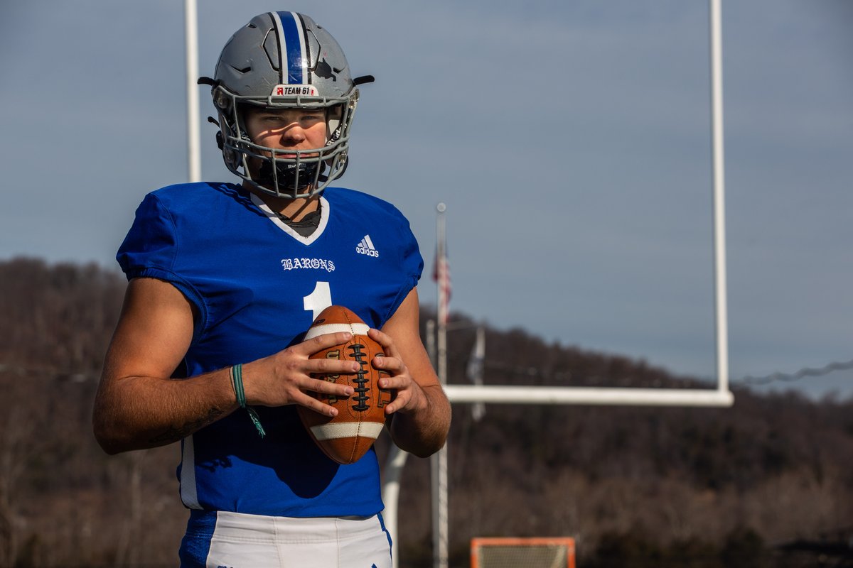 This week's Athlete Spotlight is on <a href="/brsbaronsfb/">Blue Ridge School Football</a> standout Cedric Jungmann, who brought a disciplined focus with him when he left his home town of Berlin and came to Blue Ridge. 
"There is no half-speed in this guy. Everything he does is full-speed.” tinyurl.com/2tvvmub2