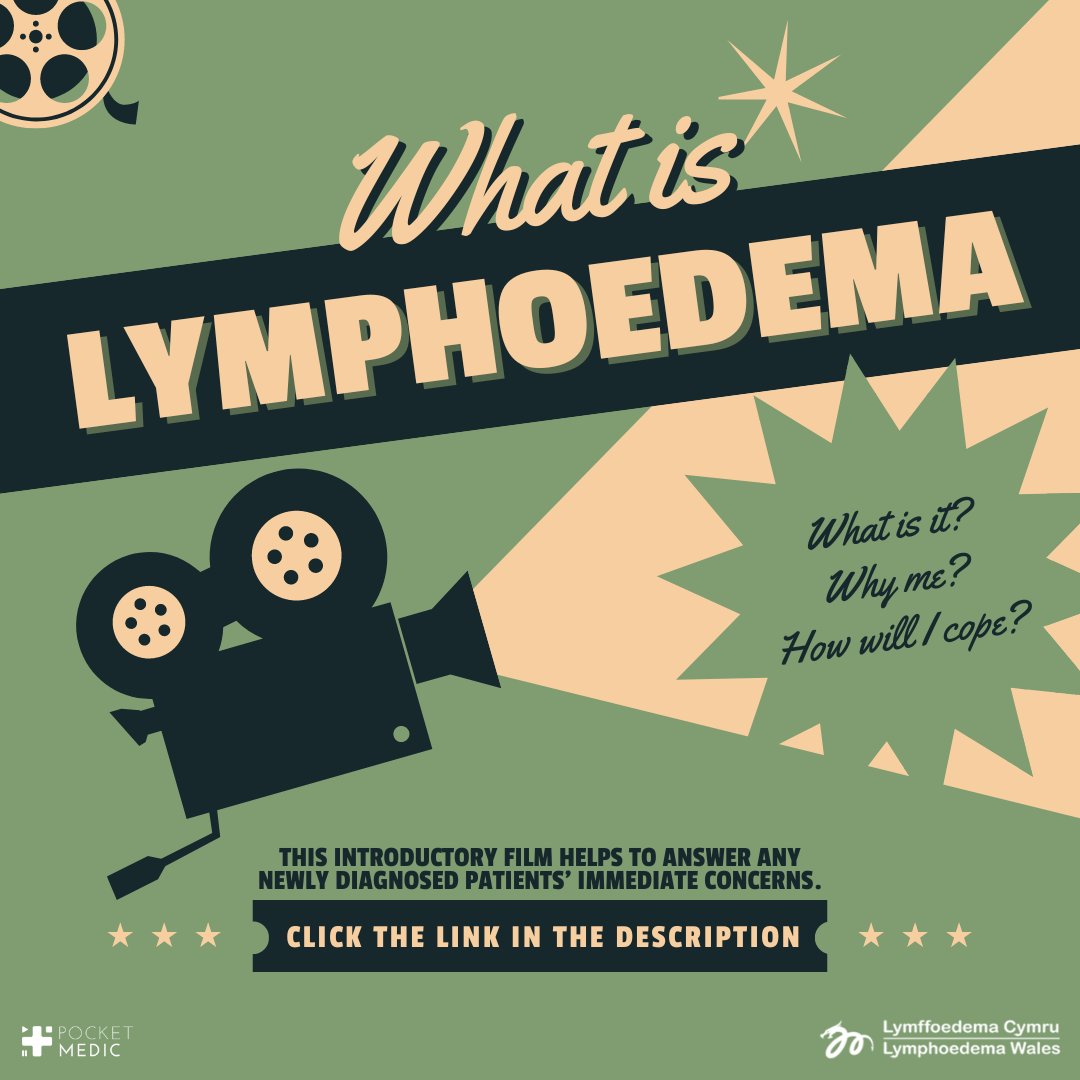‘What?’ is it. ‘Why?’ me. ‘Where?’ in my body. ‘How?’ will I cope. This introductory film helps to answer any newly diagnosed patients’ immediate concerns. Click here to watch our video: pocketmedic.org/lymph-patients #resources #education #films #lymphoedemawales #whatislymphoedema
