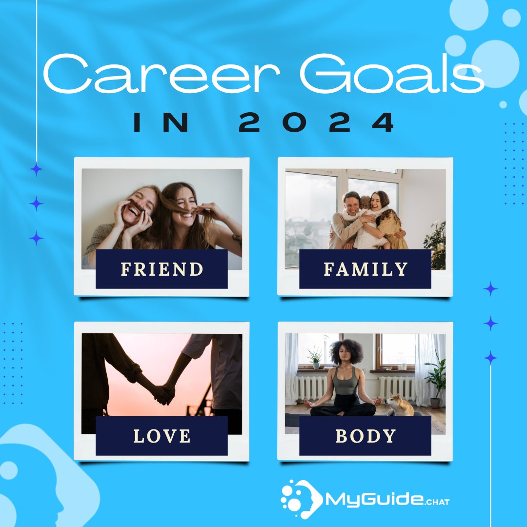 Setting career goals for 2024?
Let's make it a year of professional growth and achievements! 🚀
Use myguide.chat to get lifted 🚀
#CareerGoals #newyearnewyou2024 #personalmotivation #myguidechat