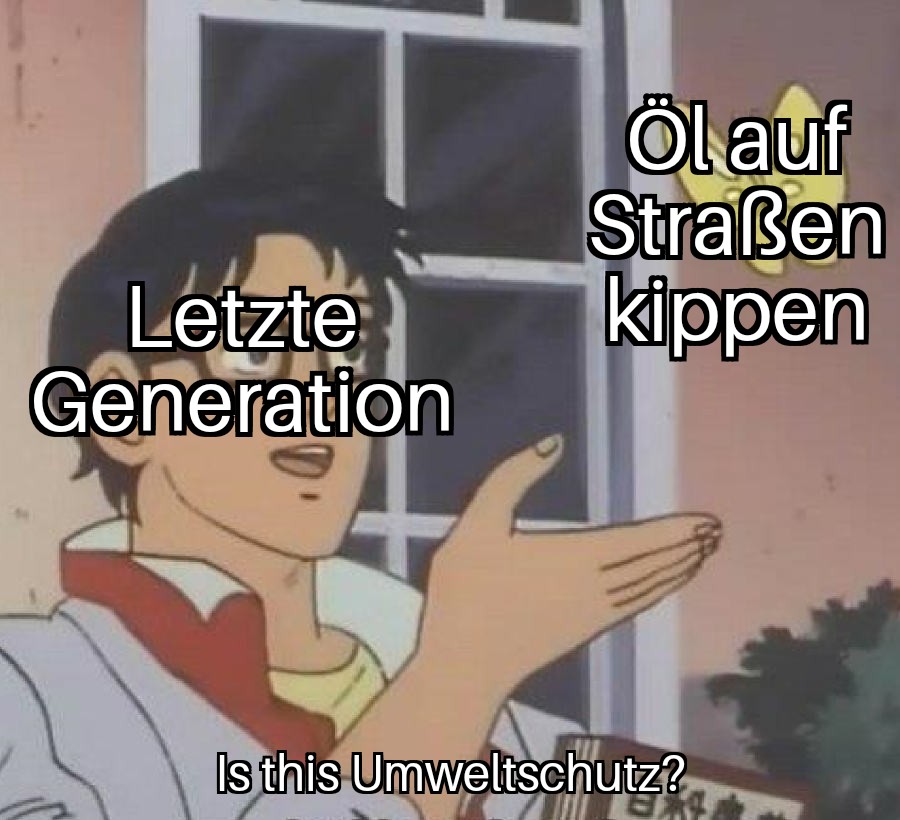 #LetzteGeneration #LetzteDegeneration