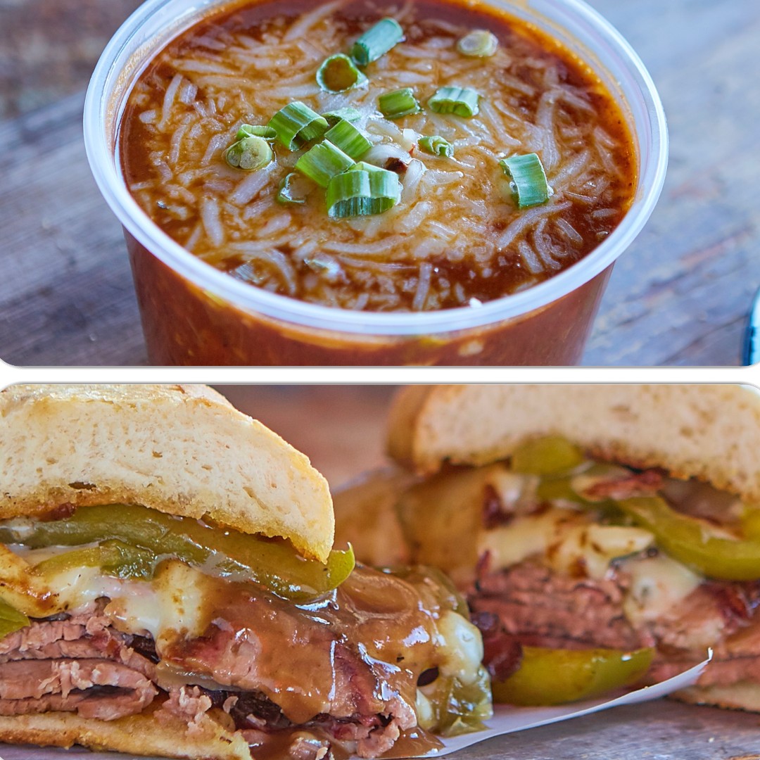 Brisket... 🐮 Chili or Philly? 🔥 What's your go-to today? 😋 Let us know in the comments below ⤵️ #brisket #brisketlovers #daliessmokehouse #smokehouse #barbecue #bbq #food #pork #smokedmeats #sandwiches #stleats #eatlocal #valleypark #kirkwood #stlouis