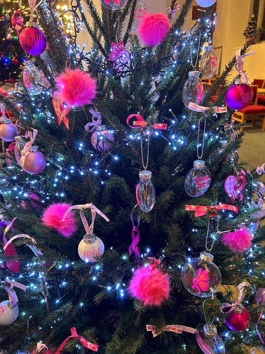 ❤️Thank you to everyone who donated to the beautiful tree created by Lyn Walker at Fakanham Christmas Tree Festival. You have helped raised an incredible £994.69 for cancer care @NNUH We are so grateful for your support.