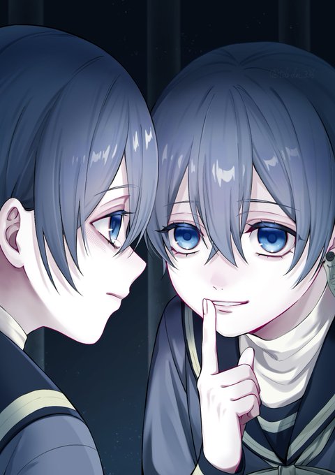 「blue eyes brothers」 illustration images(Latest)｜3pages