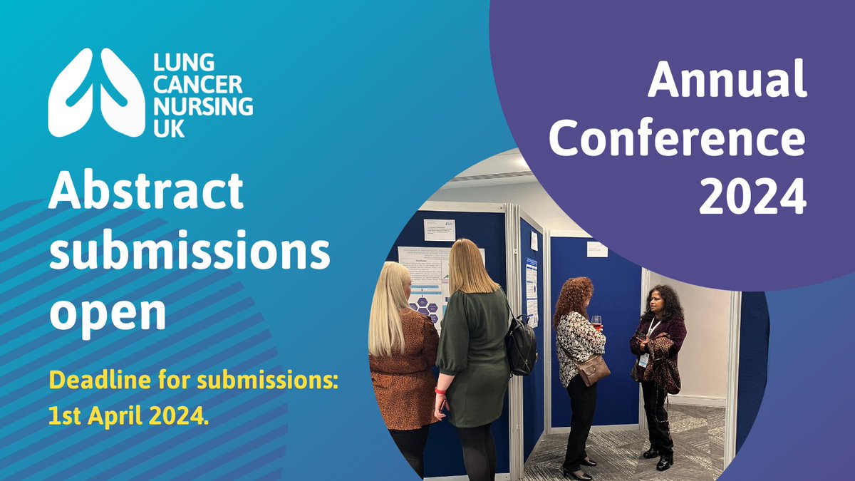 Abstract submissions are open for the #LCNUK2024 Conference! Research abstracts, examples of best practice/service development and encore abstracts are welcomed. Accepted abstracts will be displayed as a poster - prizes for best abstract and best poster 🏆ow.ly/RYIt50MQKKQ
