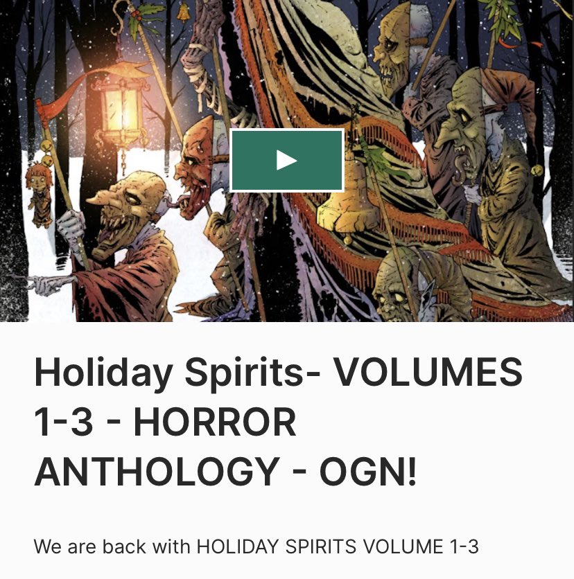 I have a story on Holiday Spirits vol. 3. Please check it out🦾 kck.st/3Rv3Lxo #comics #indiecomics