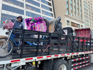 Chief of Transportation (@nypdtransport) on Twitter photo Yesterday in a joint effort with <a href="/NYCSanitation/">NYC Sanitation</a>, <a href="/NYCMayorsOffice/">NYC Mayor's Office</a>, <a href="/NYPDChiefPatrol/">NYPD Chief of Patrol</a>, <a href="/NYCParks/">NYC Parks</a>, and others, we conducted an operation for pedicabs. We confiscated 7️⃣1️⃣ Pedicabs that are deemed to be illegal on the streets. Please ride safely.
<a href="/NYPDTrafficOps/">NYPD Traffic Ops Division</a> <a href="/NYPDPC/">Jessica S. Tisch</a> Yesterday in a joint effort with <a href="/NYCSanitation/">NYC Sanitation</a>, <a href="/NYCMayorsOffice/">NYC Mayor's Office</a>, <a href="/NYPDChiefPatrol/">NYPD Chief of Patrol</a>, <a href="/NYCParks/">NYC Parks</a>, and others, we conducted an operation for pedicabs. We confiscated 7️⃣1️⃣ Pedicabs that are deemed to be illegal on the streets. Please ride safely.
<a href="/NYPDTrafficOps/">NYPD Traffic Ops Division</a> <a href="/NYPDPC/">Jessica S. Tisch</a>