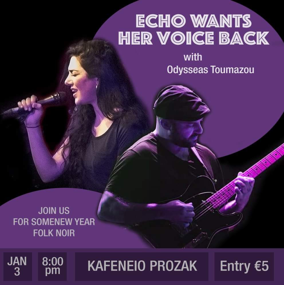 New year’s gig with the lovely Odysseas. 💜 #nicosia #Cyprus #music #folknoir #jazz 
Photo by <a href="/CJ_Pro_Photos/">Christina Jansen</a>