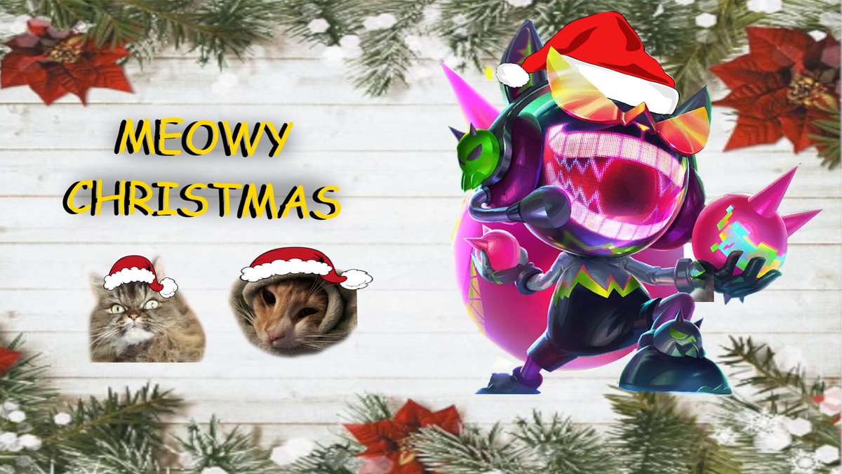 Meowy Christmas to everyone! 😺❤️

#TFTRisingLegends