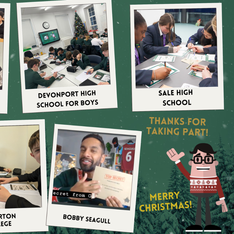 GCHQ's tweet photo. We've loved seeing so many of you taking part in the #GCHQChristmasChallenge today.

It's not too late to take part in our trickiest festive challenge yet! It's okay to ask for help, and work as a team ⬇️