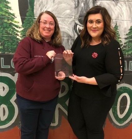 🍎 Spotlight on: Rhonda Martin of Cloud River Academy in Roddickton-Bide Arm who received the Minister's Award for Compassion in Teaching. #GovNL 1/2
