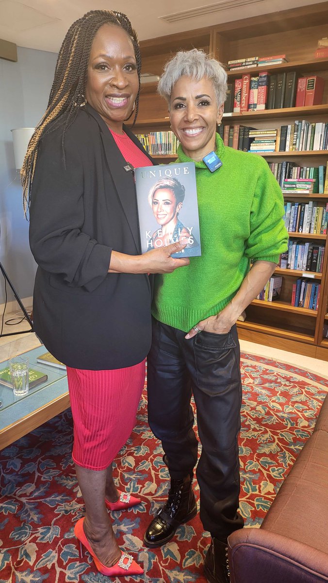Dame Kelly Holmes (MBE) moved all of us present to tears discussing her life and career when she joined me on the sofa for the latest episode of my Book Club - OUT NOW! Angie's Book Club is available via Spotify, iTunes and YouTube.
