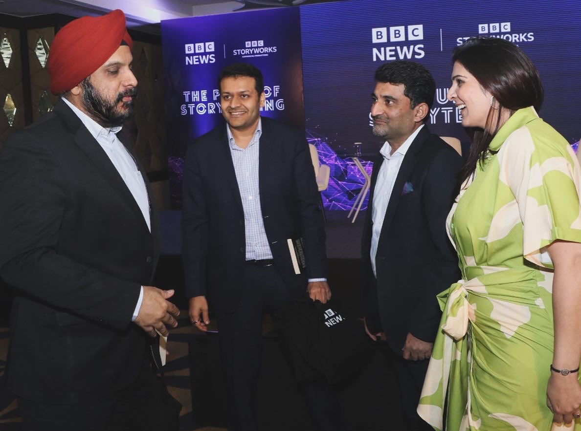 HelmExp's tweet photo. Embracing the essence of ‘The Pulse of Storytelling’ event!  A distinctive presentation by BBC, immersing us in the world of digital storytelling. https://t.co/YZK90K3hzk