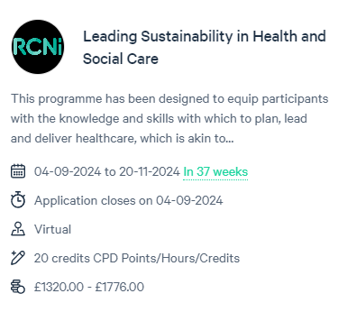 No topic more important, no future healthcare demand more concerning and no profession more able to drive change. Check out the @rcni course below. cpdmatch.co.uk/providers/8995… @gallagher_rose @credland_nicki @CNOEngland @WeNurses @theRCN @nmcnews @BJNursing @NurseStandard