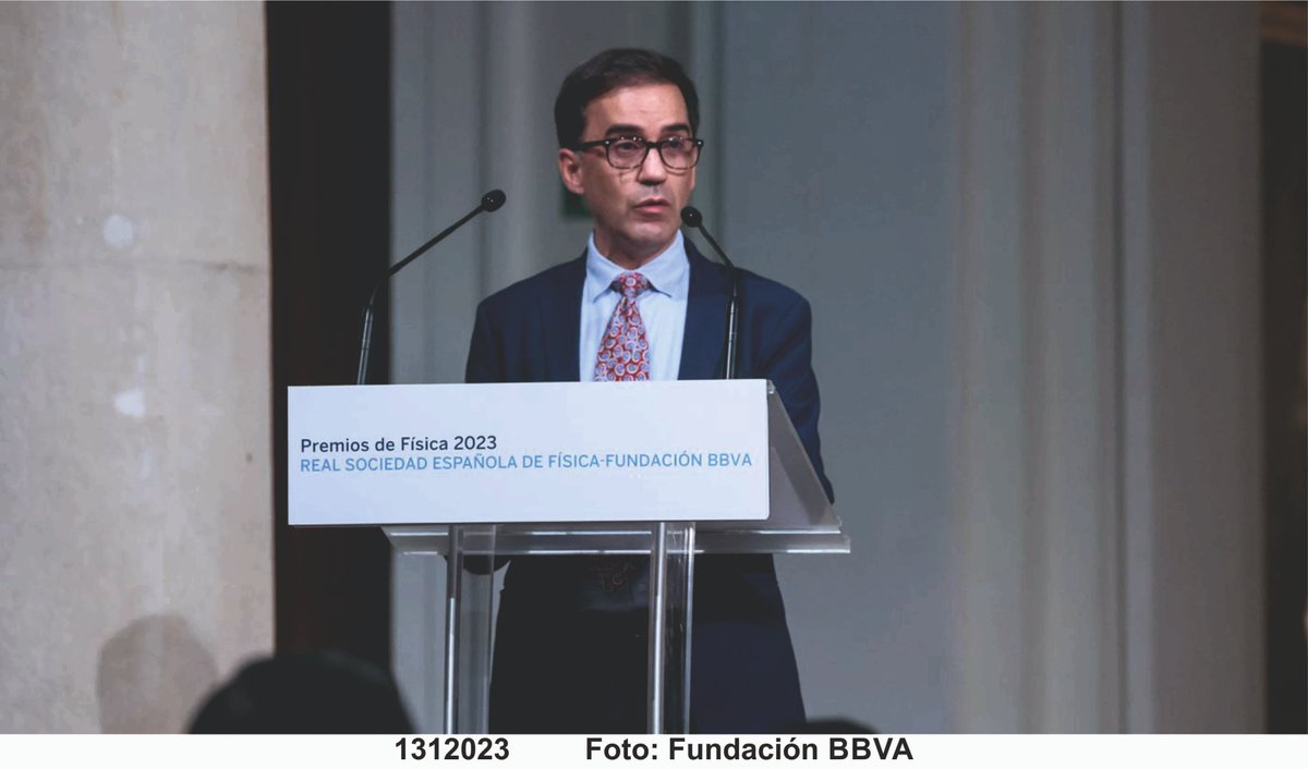 Quiero agradecer a <a href="/RSEF_ESP/">RSEF</a> y a <a href="/FundacionBBVA/">Fundación BBVA</a> el Premio #Enseñanza y #Divulgación de la #Física #2023 que pone en valor ante la #Sociedad esta doble importante dimensión #pedagógica de la #Universidad... +info: fbbva.es/galardonados/j…