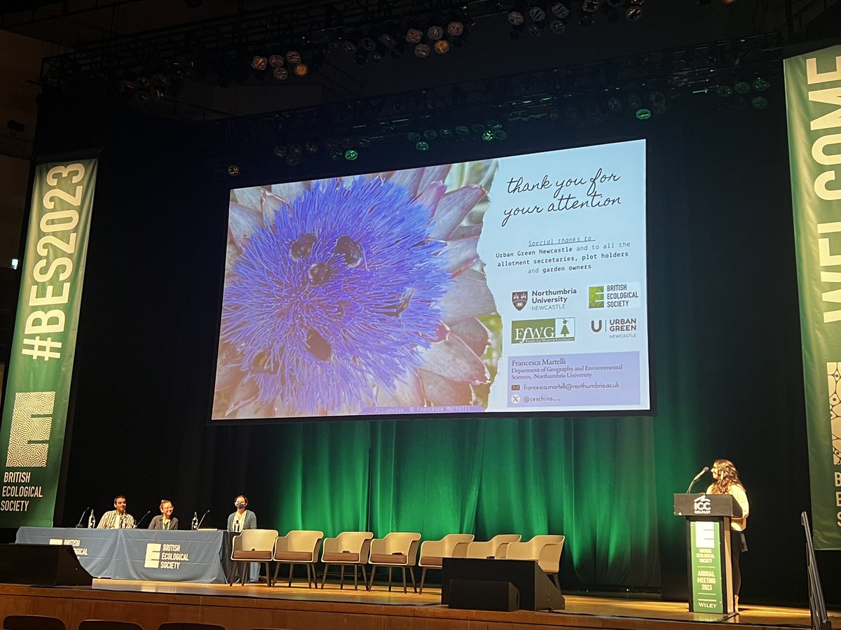 Francesca Martelli ๐ป (@ceschina__) on Twitter photo It was great to be invited to talk about the #LuxuryEffect on urban #pollinators and #flowers at the #BES2023 conferece, and to discuss new perspectives on plants-pollinators-people interactions in #cities! ๐ผ๐
<a href="/BritishEcolSoc/">British Ecological Society</a> It was great to be invited to talk about the #LuxuryEffect on urban #pollinators and #flowers at the #BES2023 conferece, and to discuss new perspectives on plants-pollinators-people interactions in #cities! ๐ผ๐
<a href="/BritishEcolSoc/">British Ecological Society</a>