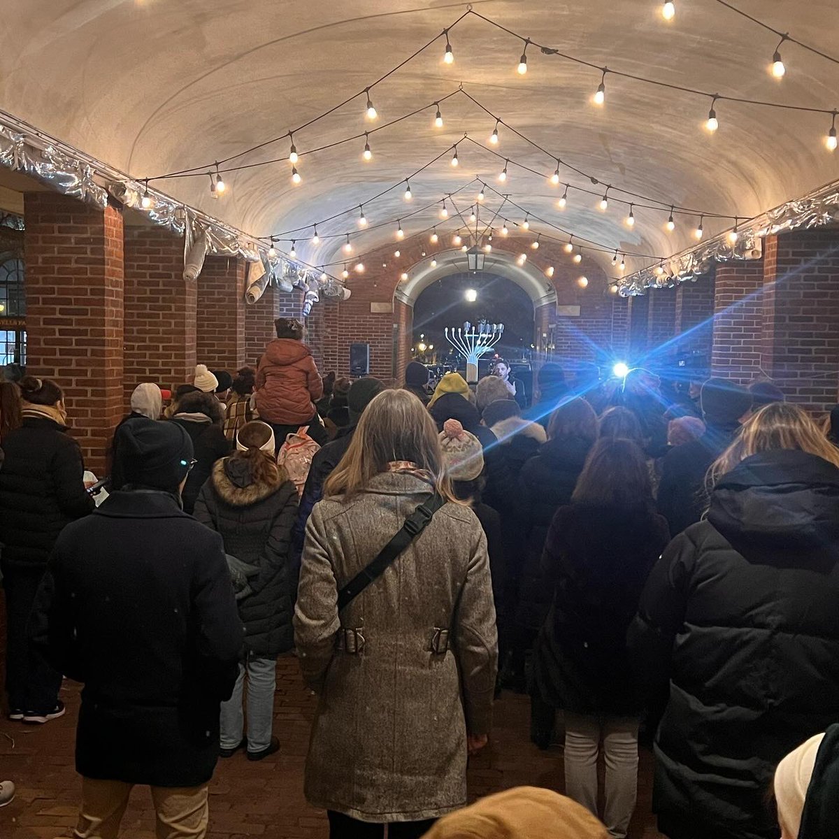 We had a great evening Monday night at the @southstreetphl Menorah Lighting. Great community event! Happy Hanukkah to all who celebrate! 

#HappyHanukkah #PhillyPd #PhillyPolice #Community #CommunityPolicing