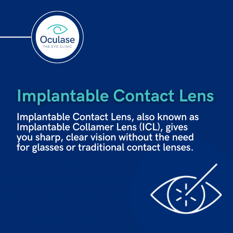 oculase's tweet image. 😵 Is poor vision quality affecting your day-to-day life? You may wish to have ICL surgery for a permanent solution.

Learn more about this treatment: oculase.com/treatments/imp…

#Oculase #EyeCondition #ICL #ImplantableContactLens #EyeHealth #Vision #BookAConsultation