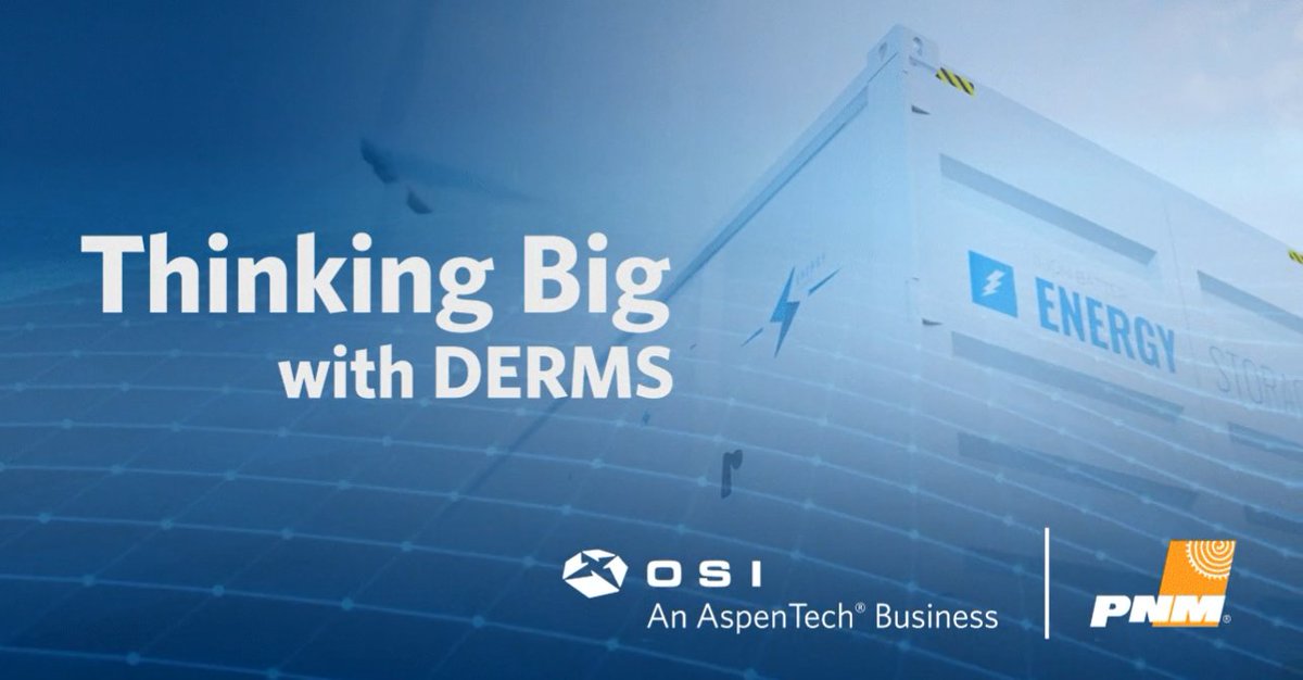 The Public Service Company of New Mexico is leveraging our Integra #DERMS solution to...

⚡️Protect transformers
🔋 Deliver backup #power 
🌐 Create a #VPP to support California ISO
🔄 Deliver continuous battery optimization &amp; more!

Discover the details: bit.ly/3RGDGg5