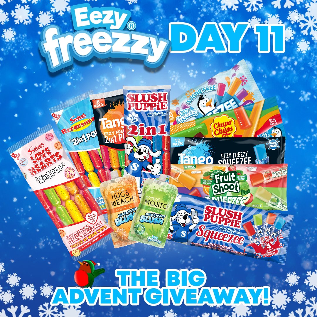 Day 11: Unwrap Today’s Eezy Surprise! 🎁

Day 11 of the Eezy Freezzy Big Advent Giveaway brings you our Co-Branding Creation Swizzels Love Hearts. Remember, like and share the post on Instagram to enter draw! 🌟

#EezyFreezzy #Advent #Giveaway

Follow us: instagram.com/by_eezy/