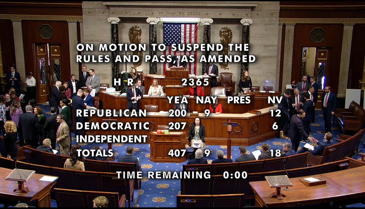 Rep. Jennifer Wexton (@repwexton) on Twitter photo 🚨 The House just passed the bipartisan National Plan to End Parkinson’s Act! 🚨
This is a transformative step to fight PD & atypical PD diseases like mine. We’re going to save lives and give families hope.
I’m grateful to <a href="/RepGusBilirakis/">Gus Bilirakis</a> & <a href="/RepPaulTonko/">Paul Tonko</a> for their leadership. 🚨 The House just passed the bipartisan National Plan to End Parkinson’s Act! 🚨
This is a transformative step to fight PD & atypical PD diseases like mine. We’re going to save lives and give families hope.
I’m grateful to <a href="/RepGusBilirakis/">Gus Bilirakis</a> & <a href="/RepPaulTonko/">Paul Tonko</a> for their leadership.