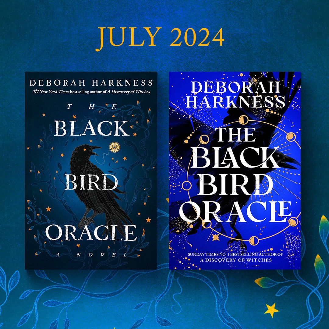 DebHarkness's tweet image. Continuing the 26 HoliDAYS of clues about what’s in Book 5 of the All Souls Series —and in homage to Edward Gorey’s Gashlycrumb Tinies. 

P is for PUB DATE, announced today! July 16 2024 in the US, U.K., and AU!

#TBBO #TheBlackBirdOracle #26DaysofHoliDAYS