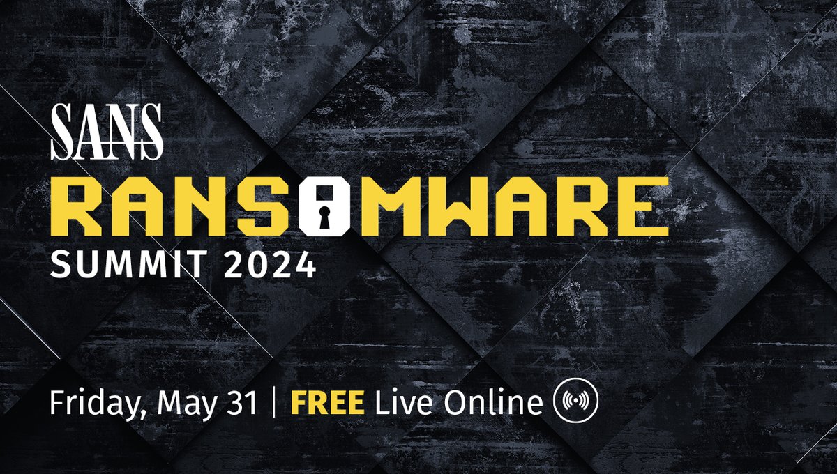 SANS DFIR on X: The #CTISummit 2024 Agenda is NOW LIVE! Join us in  Washington, DC or Free Live Online Jan 29-30 for highly technical  #ThreatIntel talks, and exclusive networking opportunities. This