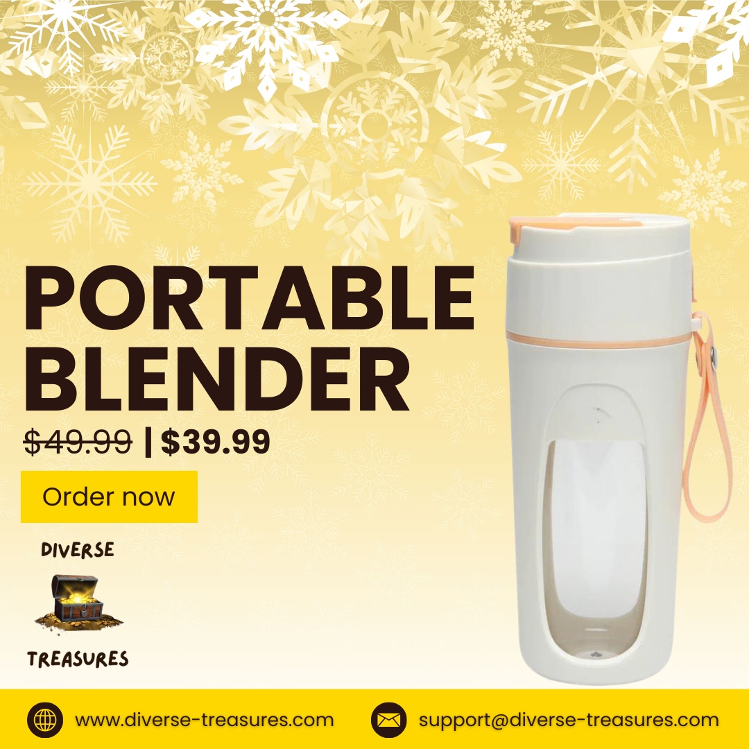 Blend on the go with our Portable Blender, available for just $39.99! 🍹🏃‍♂️

Make your favorite smoothies and shakes wherever you are. Order yours now!

#PortableBlender #SmoothieOnTheGo #BlendAndGo