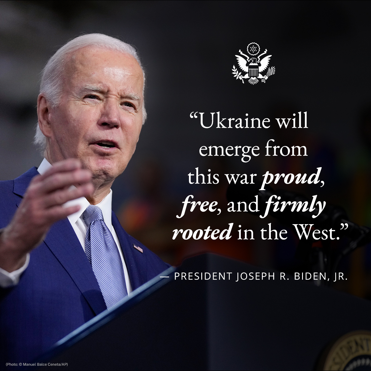 .@POTUS stressed that Russia will not outlast the collective support for Ukraine by a coalition of over 50 countries brought together by U.S. leadership in defense of a rules-based international order rooted in respect for sovereignty and territorial integrity of all states.
