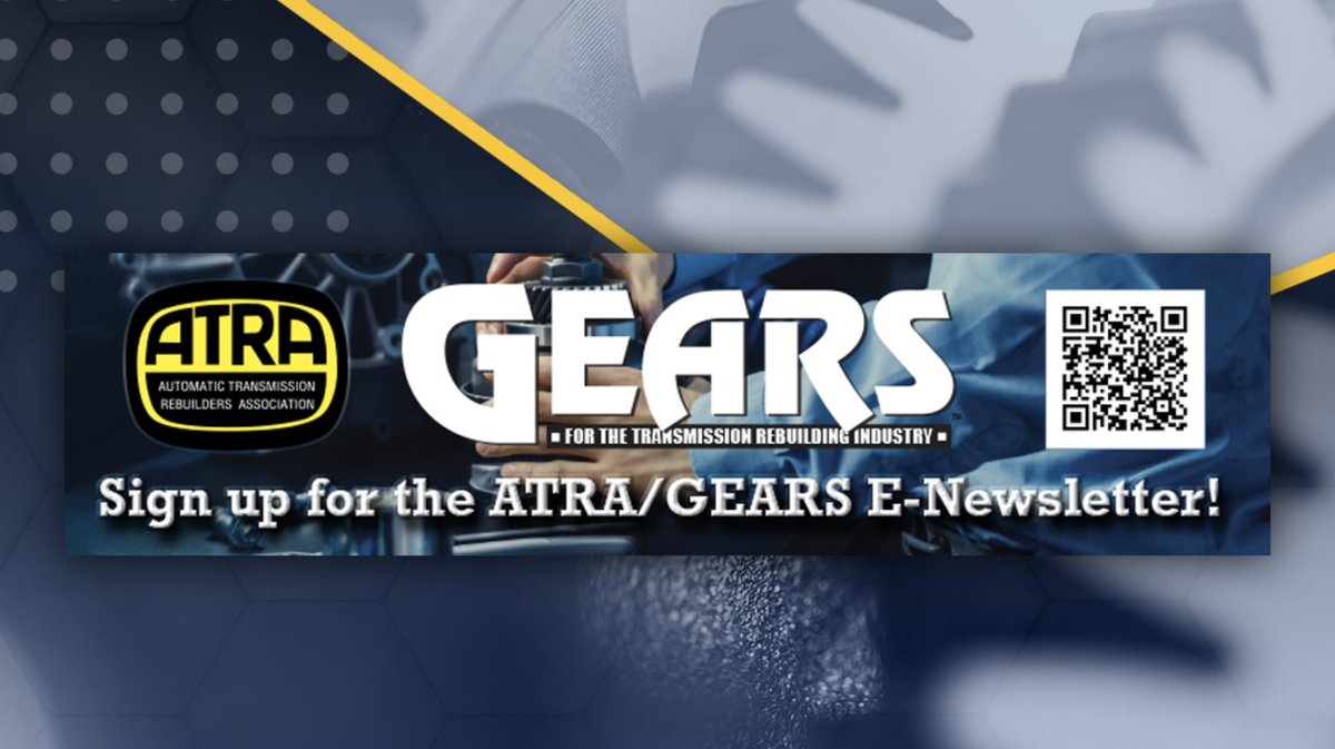 The ATRA GEARS Magazine Newsletter is Your #1 Source for the Latest GEARS Articles and Up-to-Date Powertrain Industry News. Sign Up Today! ow.ly/9AJt50QgSTe   #atra #GEARSMagazine #automatictransmissions #powertrainindustrynews