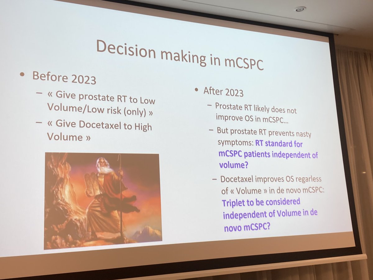 Pr @fizazi_karim approach on mCSPC #myESMO