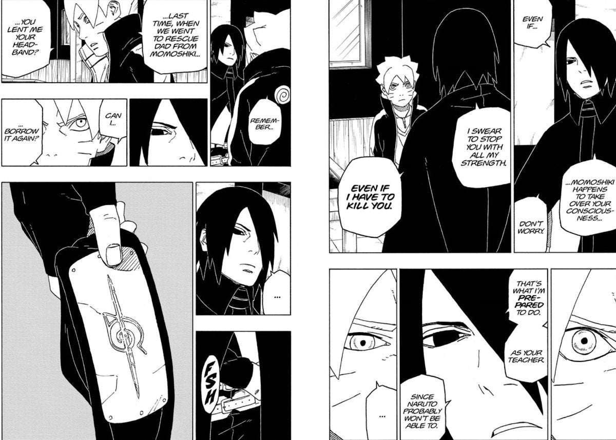 Boruto: hj começa meu treinamento com o Sasuke. 5 anos dps Boruto: Não  tenho sonhos apenas um objetivo, restabelecerei minha aldeia e matarei um  certo alguém. - iFunny Brazil